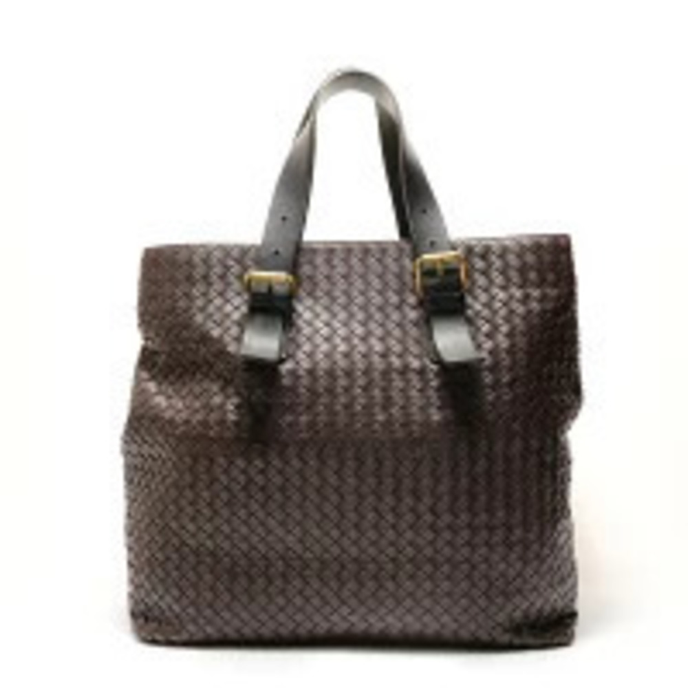 Bottega Veneta Intrecciato Handbag Brown